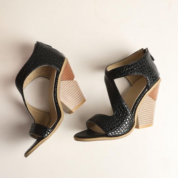 

dress shoes women sandals cover heel zipper roman style wedge yellow silver black brown women's summer footwear heeled