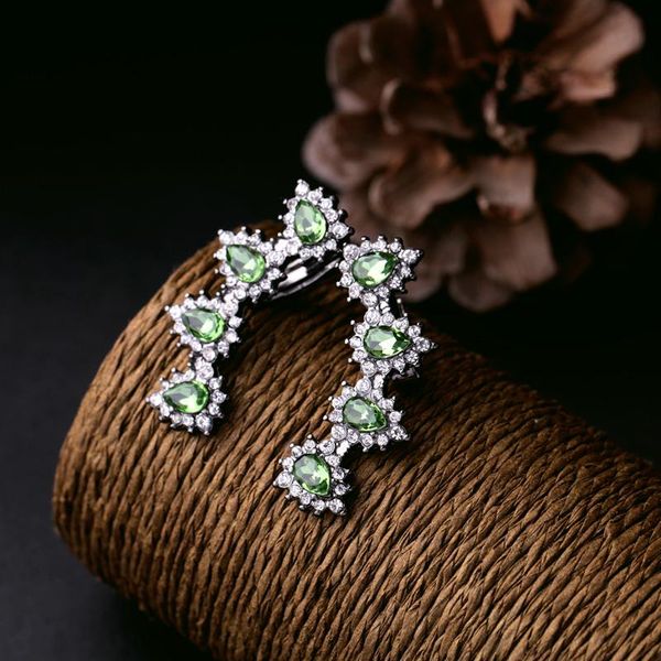 

clip-on & screw back 3 colors black gun color clip earrings no hole arrival online store pierced ear clips for women, Silver