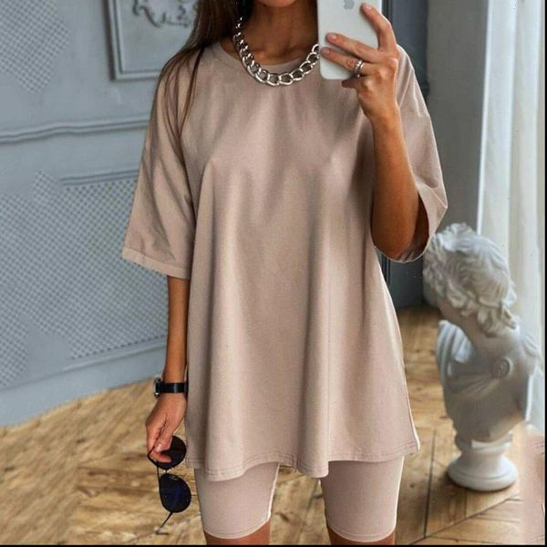 

casual women tracksuits solid womens two piece suit including belt color home loose sports fashion leisure 2piece set, Gray