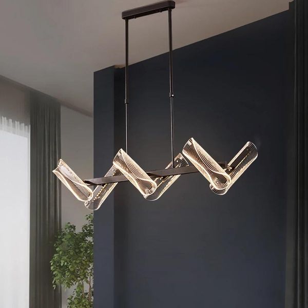 

modern led chandelier lighting for living room bedroom lustre de plafond loft ceiling lamp office bar cloth shop chandeliers