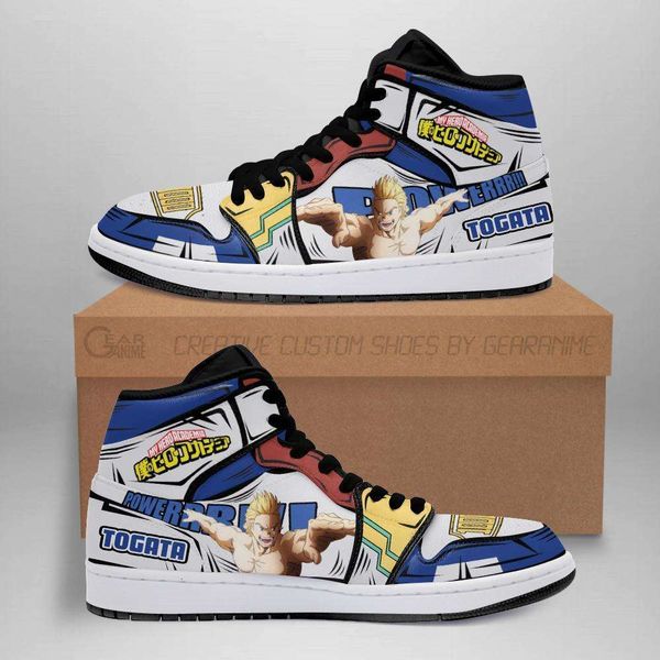 

mirio togata sneakers skill my hero academia anime shoes