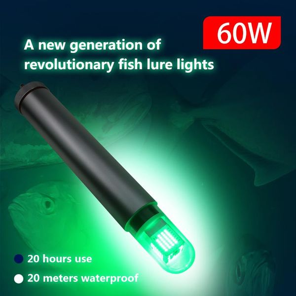 

fish finder 60w wireless charging underwater attracting light spot trawl seine squid set ocean