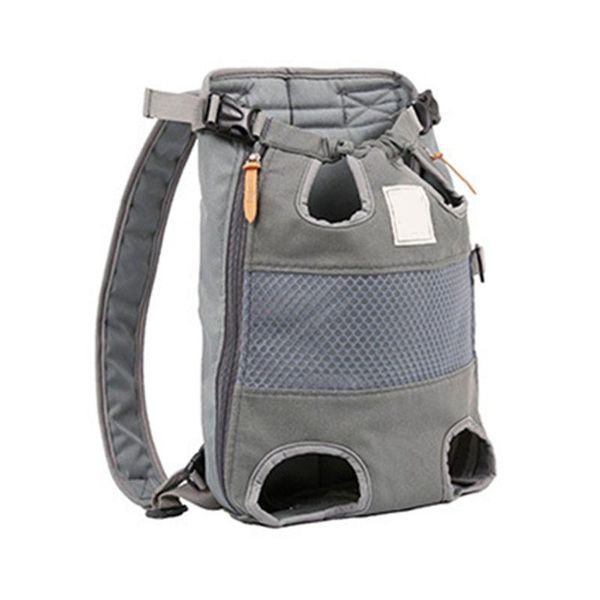 

backpack pet carrier front cat dog adjustable legs out travel bag
