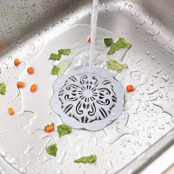 

silicone sink strainer waste plug filter collector kitchen bathroom accessories other bath & toilet supplies