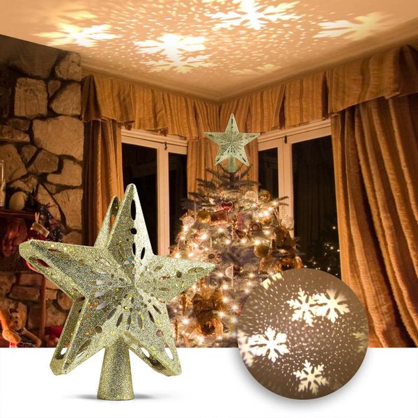 

strings joycabin christmas tree projector snow scene for holiday party star lights garden decoration