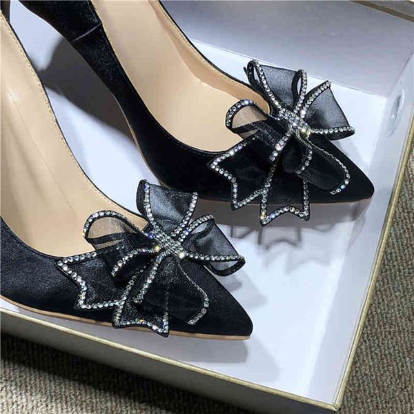 

dress shoes veohike sapato stiletto feminino preto cetim, calÃ§ado de salto alto ponta fina sem cadarÃ§o para mulheres elegantes 8cm 10cm 12cm, Black