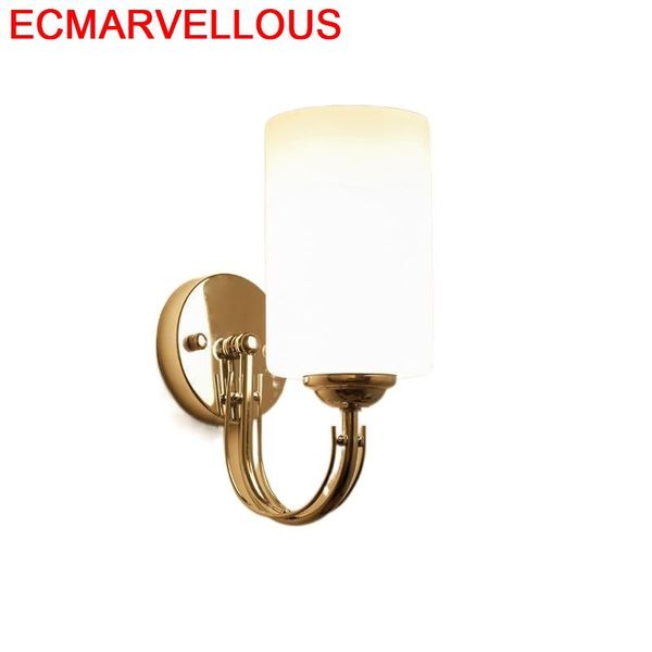 

sconce arandela lampara de industrieel bathroom crystal wandlamp aplique luz pared luminaire light for home wall lamp