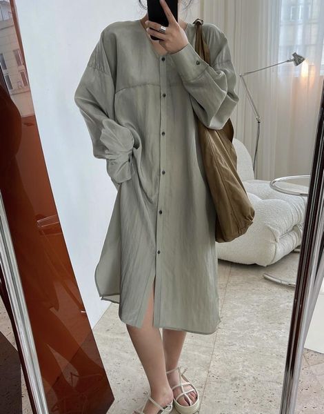 

casual dresses summer woman beautiful dress-shirt, Black;gray
