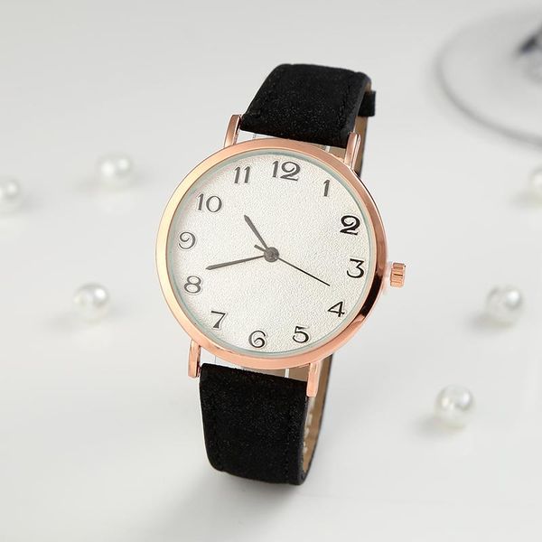 

wristwatches fashion luxury wrist watches for women stylish leather band analog quartz watch gold ladies dress black clock, Slivery;brown