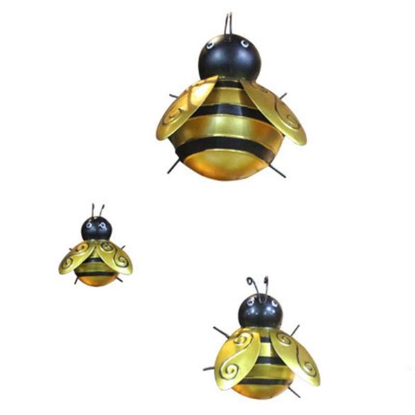 

decorative objects & figurines vintage iron bee wall decoration,animal hanging,outdoor decoration,creative decor garden xmas ornament