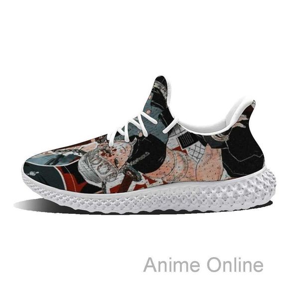 

spring uzui tengen anime pattern flat shoes