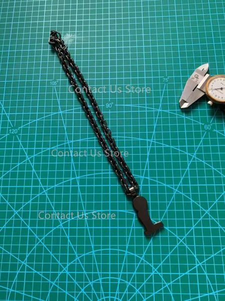 

chains 2021 luxury pendant necklace high-end brand bag accessories car men's birthday gift charm, Silver