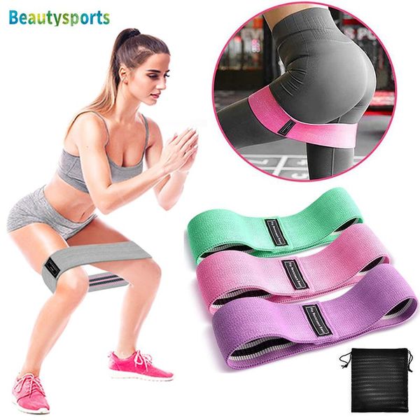 

fabric resistance hip bands legs buglute stretching training strengthening exercise loop set