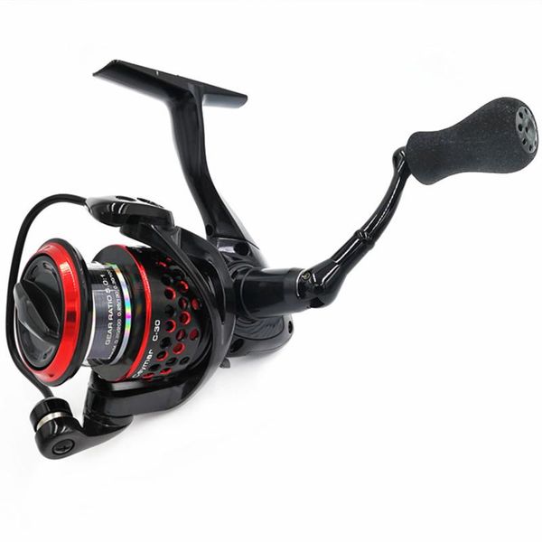

baitcasting reels okuma ceymar 5.0:1 gear ratio spinning fishing reel coil 8bb saltwater wheel waterproof design freshwater