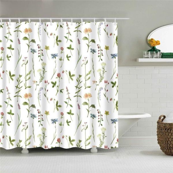 

animals african style elephant flamingo flower rose shower curtains bathroom curtain frabic waterproof polyester with hooks
