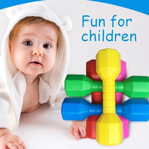 

dumbbells 2pcs/set early education fitness equipment gift kindergarten pe exercise home dancing props children hand weights