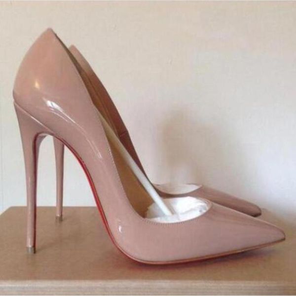 

dress shoes 2021 so kate women's high heels red bottom 8cm 10cm 12cm classic heel women pumps, Black