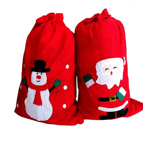 

christmas decorations big pocket / gift bag - santa's backpack supplies