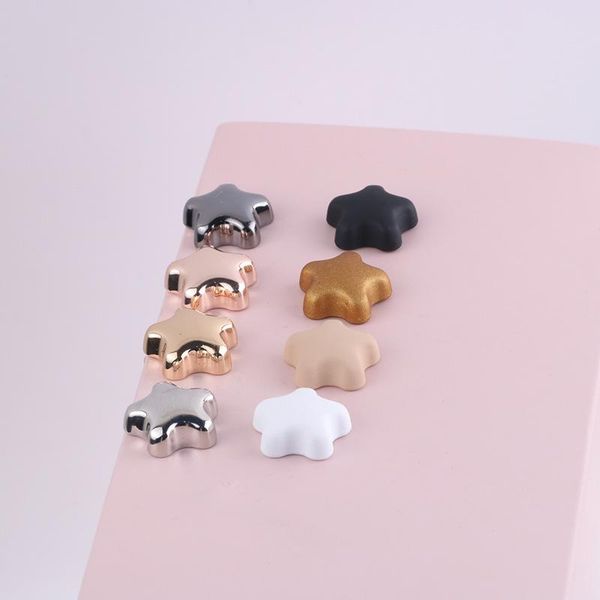 

pins, brooches safe hijab for women stars strong metal plating magnetic clip no hole pins fashion brooch magnet muslim scarf, Gray