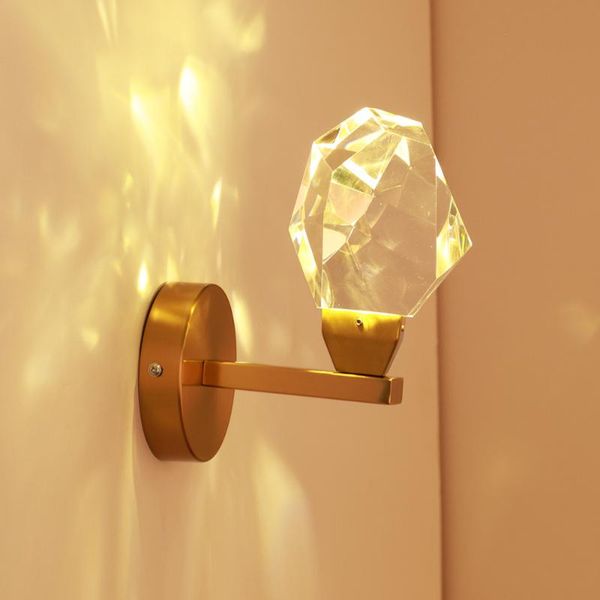 

wall lamp modern led stone lights wandlamp penteadeira bedroom living room