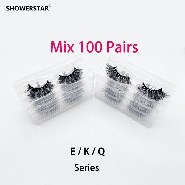 

pairs wholesale 6d mink eyelashes natural fluffy extension work date party holiday no box eye lashes e14 d221