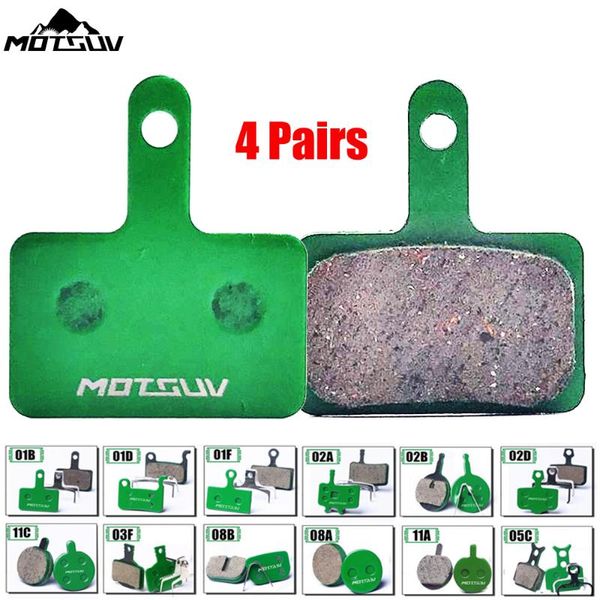 

bike brakes motsuv 4 pairs bicycle ceramics disc brake pads for mtb hydraulic shiman0 avid hayes magura formula