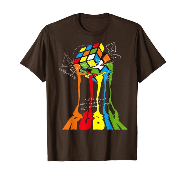 

Melting Rubik Cube Math T-Shirt, Mainly pictures