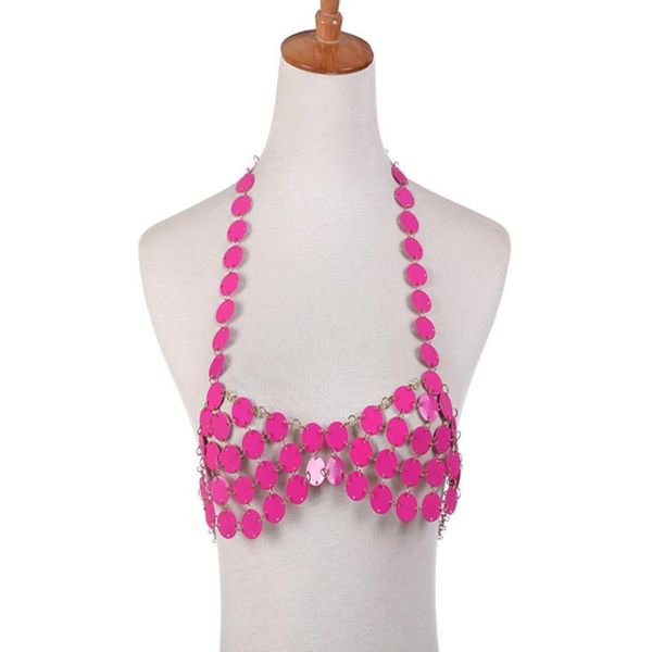 

other boho sequins body chain bra belly dance summer beach bikini fashion charm harness accessories jewelry for women, Slivery;golden