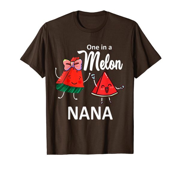 

One In A Melon Nana T Shirt Funny Watermelon Lovers Gifts T-Shirt, Mainly pictures