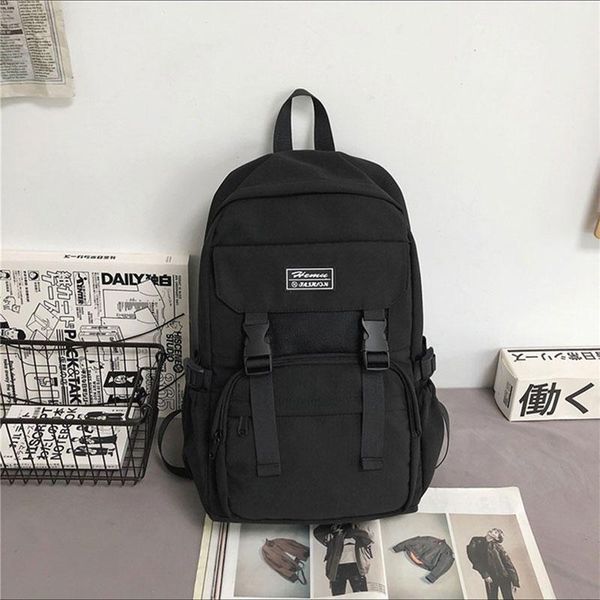 

backpack girls cute monkey pendant student schoolbag teenager outdoor large capacity travel nnylon