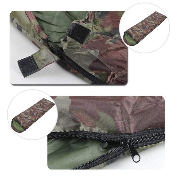 

hat envelope style sleep bag outdoor leisure camping break camouflage sleeping bags sub sale