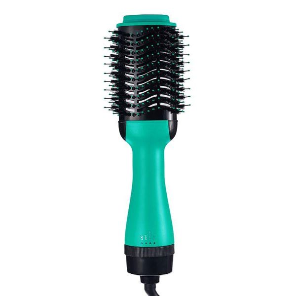

electric hair brushes professional one step below dryer brush 2 in 1 straightener and curler air curling iron rotating comb