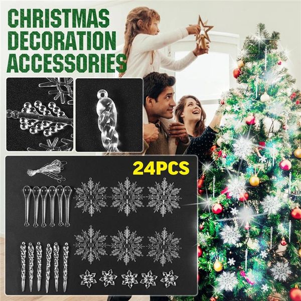 

christmas decorations white snowflake tree snowflakes hanging decoration xmas home window decor navidad noel uacr