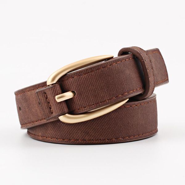 

belts ladies waist slender women's belt designer for women fashion pu leather female, Black;brown