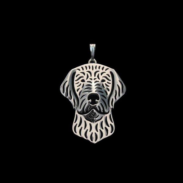 

pendants pet wirehaired vizsla women's jewelry dog shaped, Black
