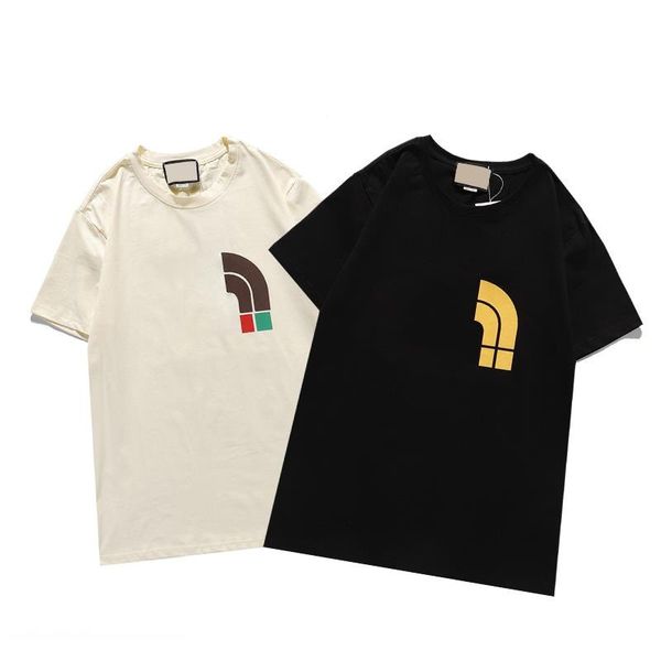 

hop 2021ss shirt fashion brand hip designer t white mens clothing casual tees for men with letters printed tshirt size s-3xl hyg, White;black