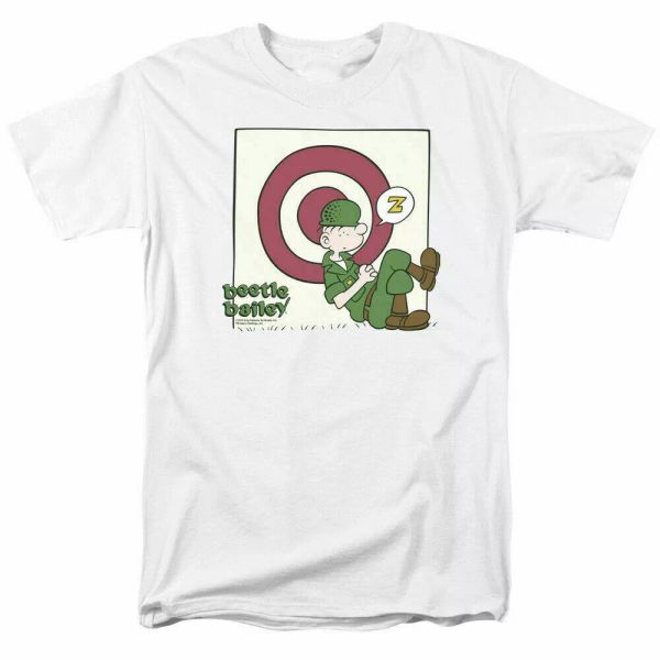 

beetle bailey target nap t shirt licensed comic book tee white, White;black
