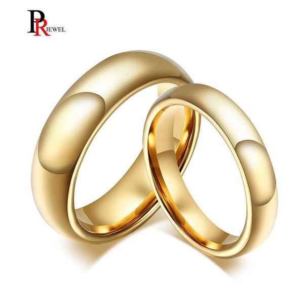 

wedding rings 100% tungsten for men woman high polished couple bands love promise female male anel, Slivery;golden