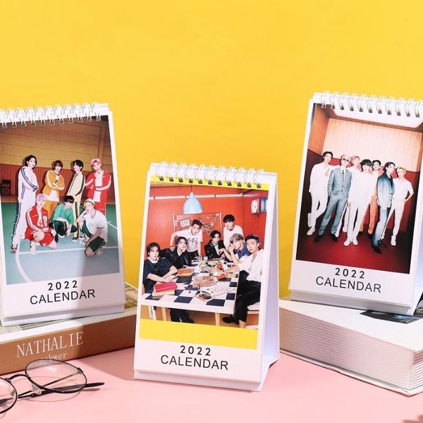 

jewelry pouches, bags kpop bangtan boys calendar 2022 desksmall desk ornaments xj177, Pink;blue