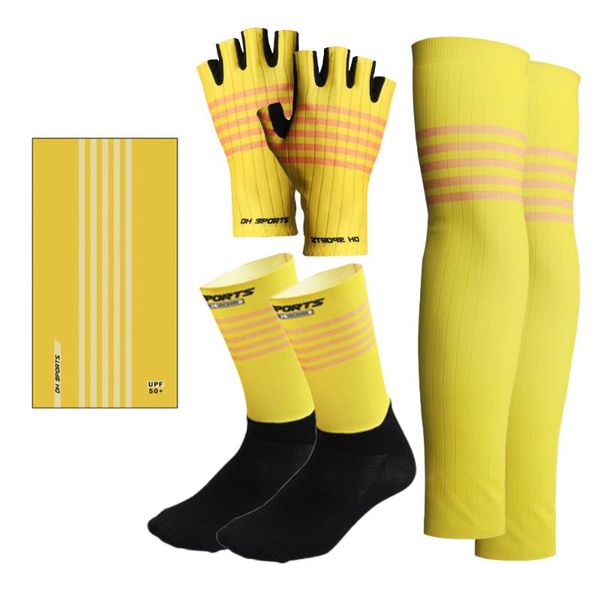 

cycling gloves dh sport socks riding outdoor mask, competitive summer sun protection arm sleeve half finger, Black