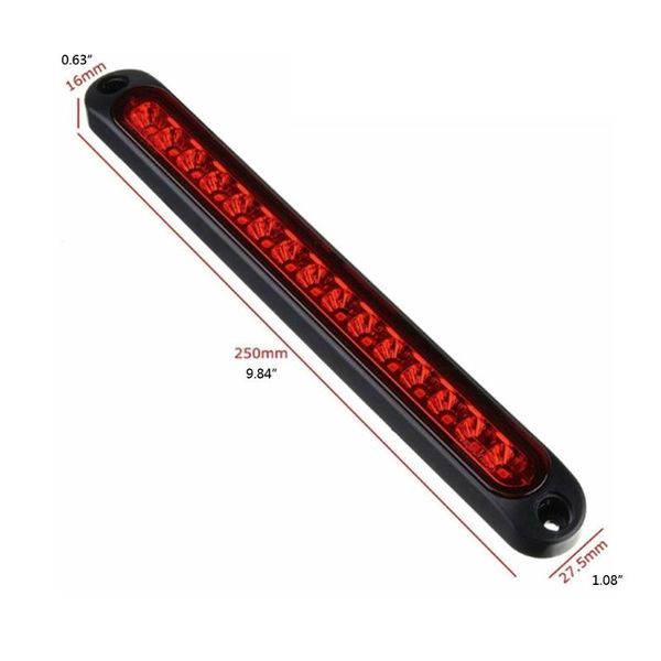 

emergency lights trailer tail light bar replacement signal 15led brake for safety driving at night