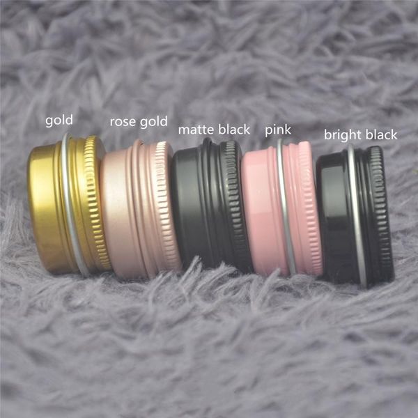 

storage bottles & jars 50-300pcs 10g cream jar tin cosmetic lip containers nail derocation crafts pot refillable bottle screw thread em