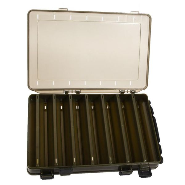 

1pcs fishing lure box case double side fish hook bait tackle storage container accessories