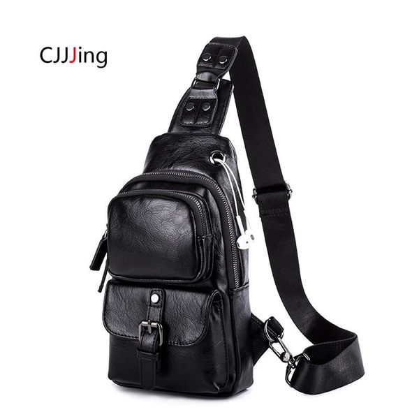 

waist bags men's casual chest bag fashion crossbody back pack handbag shoulder travel cjjjing