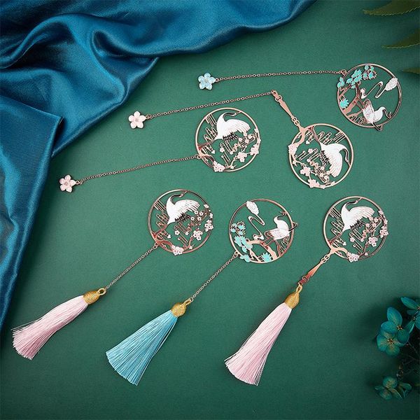 

bookmark chinese style calligraphy and painting group fan book clip pagination