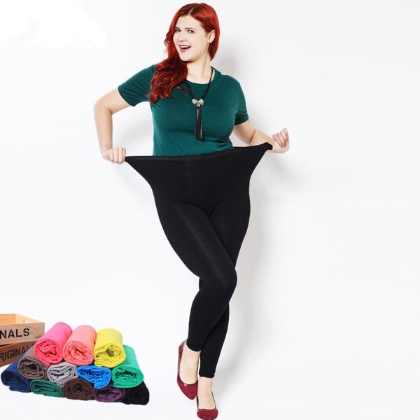 

women's leggings ,color puls size for 75kg-120kg women, Black