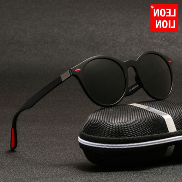 

leonlion 2021 retro sunglasses men polarized sunglasses men luxury brand sunglasses men/women mirror square gafas de sol hombre glasses whol, White;black