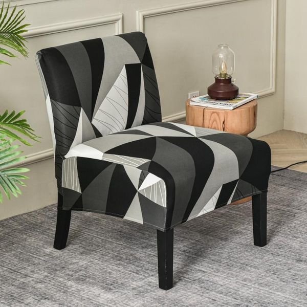 

chair covers single armless dining cover elastic sofa case wedding el banquet hall