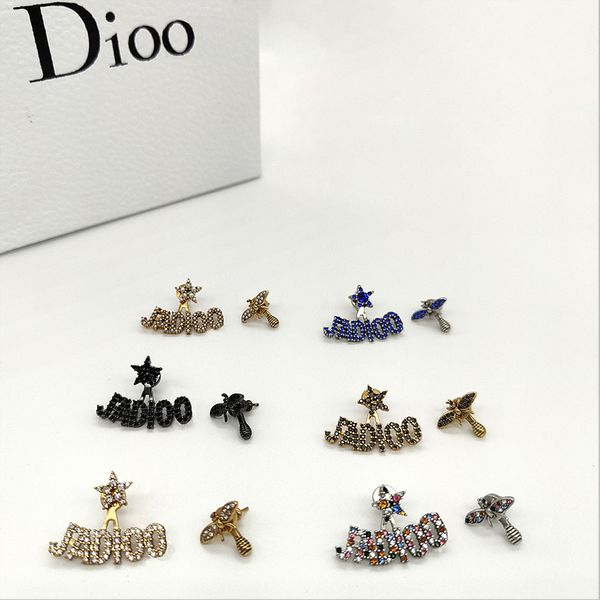 

earrings female bee j letter series fashionable classic-shaped avant-garde earrings factory, Golden