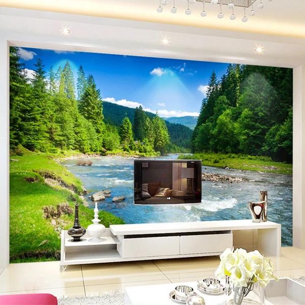 

wallpapers custom wall cloth 3d nature landscape po murals wallpaper for walls in rolls living room backdrop decor papel de parede